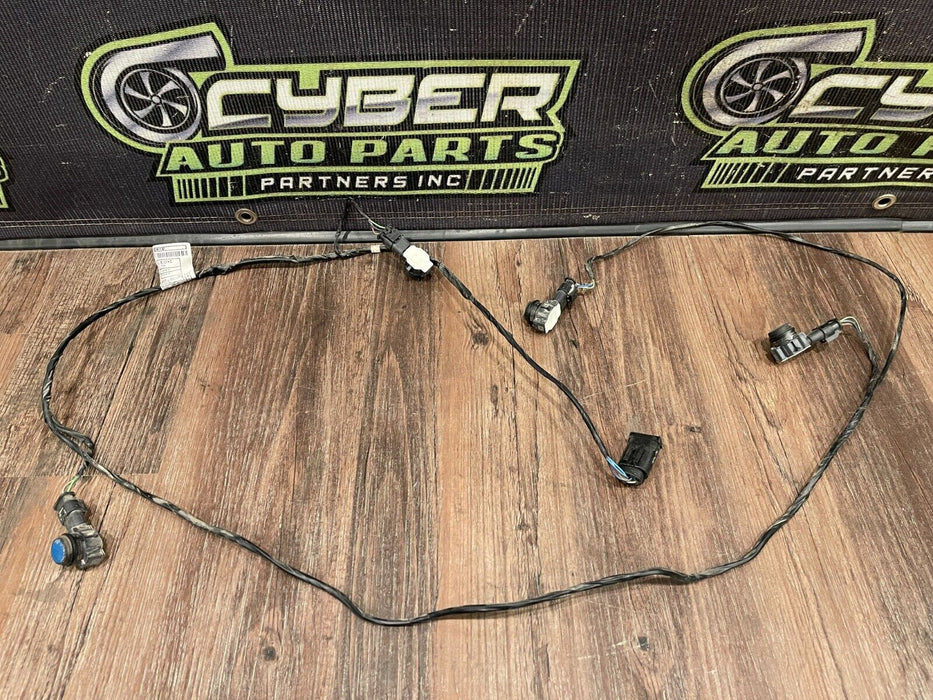 2020 BMW M4 F82 FRONT BUMPER PARKING SENSOR HARNESS OEM 9 313 607-03 (BLUE)