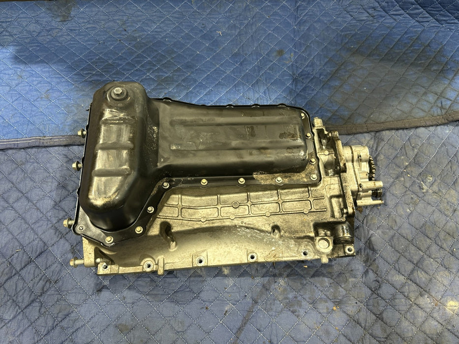 2017 NISSAN TITAN XD CUMMINS 5.0L UPPER OIL PAN OEM 4390663