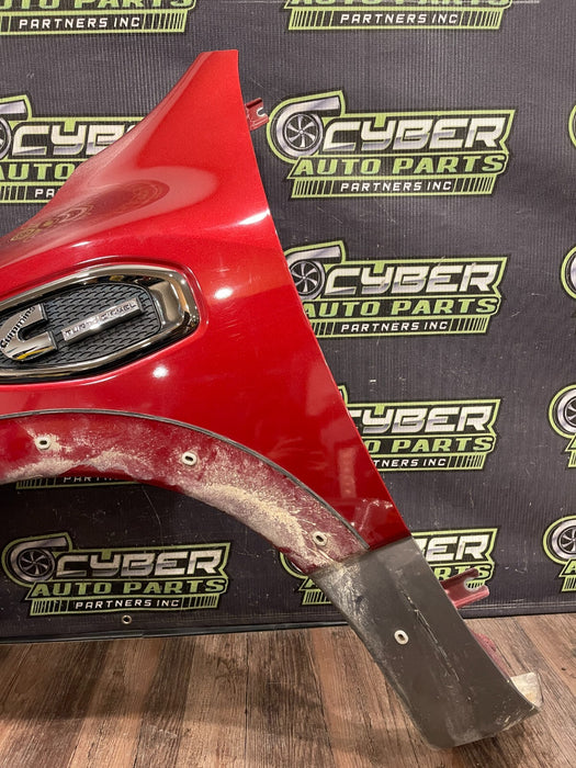 2016 NISSAN TITAN XD DRIVER LEFT FENDER CUMMINS TURBO DIESEL (NAH) OEM *READ*