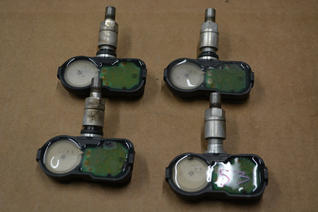 2018 NISSAN 370Z TPMS SENSORS OEM (4) TIRE PRESSURE MONITORING SYSTEM OEM 09-20