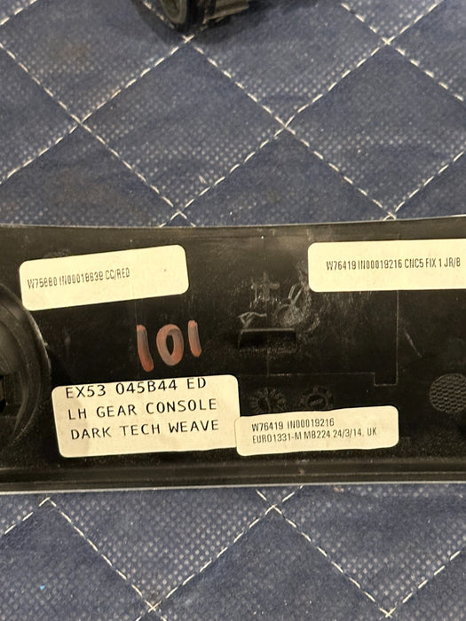 2015 JAGUAR F TYPE R SHIFTER TRIM & START SWITCH OEM EX53 045B44 ED ~READ~