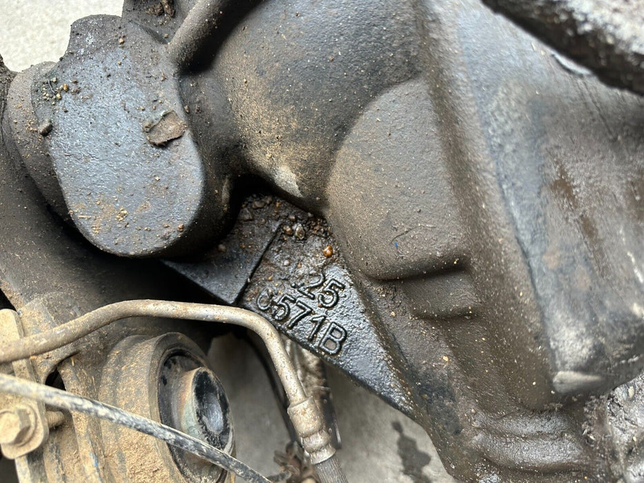 2017 RAM 2500 DIESEL FRONT AXLE ASSEMBLY 4X4 3.42 RATIO 2015 2016 2018