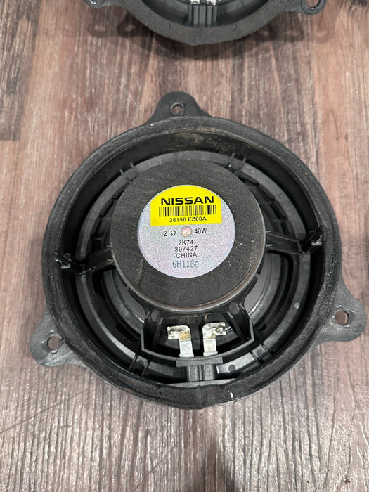 2017 NISSAN TITAN XD RESERVE ROCKFORD FRONT REAR DOOR SPEAKER SET OEM