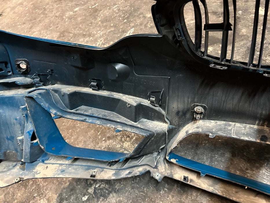 2015-2020 BMW M4 F82 FRONT BUMPER LAGUNA SECA BLUE (448) ~DAMAGE~