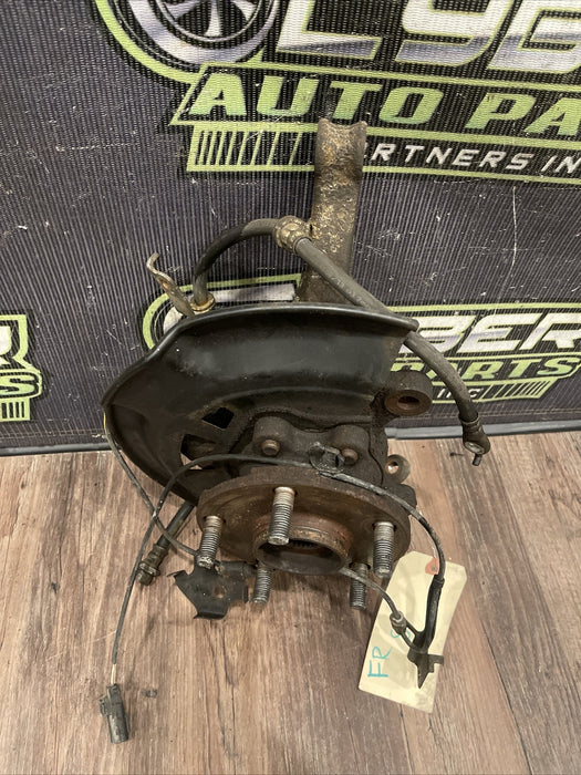 2014 TOYOTA PRIUS V FRONT RIGHT PASSENGER KNUCKLE SUSPENSION SPINDLE HUB OEM
