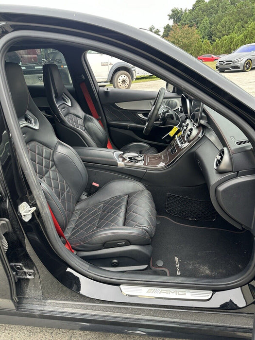 2015 MERCEDES-BENZ C63S AMG REAR FLOOR CARPET COVER A2056800041 A 205 680 00 41