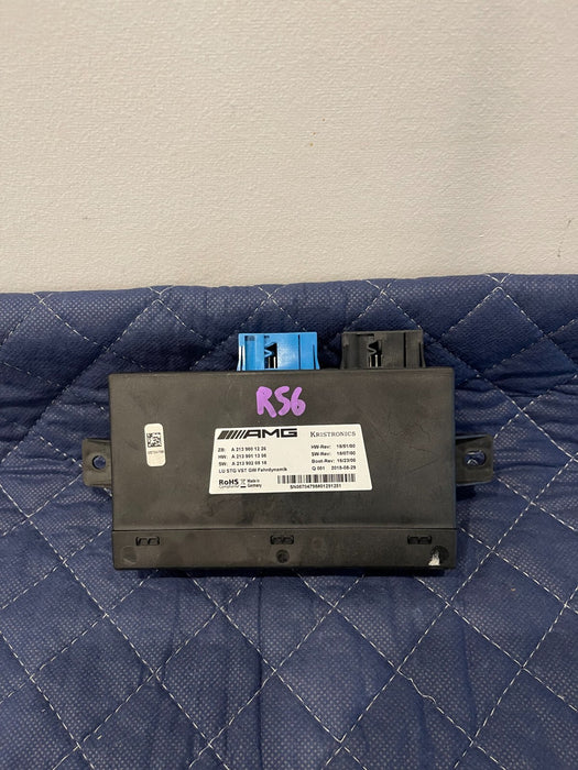 2019 MERCEDES-BENZ E63S AMG CONTROL UNIT MODULE OEM 213 900 12 26