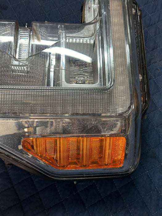 2017-2019 FORD F250 F350 F450 DRIVER LEFT LED HEADLIGHT OEM ~DAMAGE~