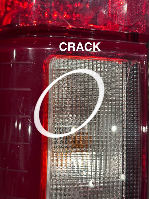 2020-2022 FORD F350 F450 DRIVER LEFT HALOGEN TAIL LIGHT OEM *FLAWS 4-10*