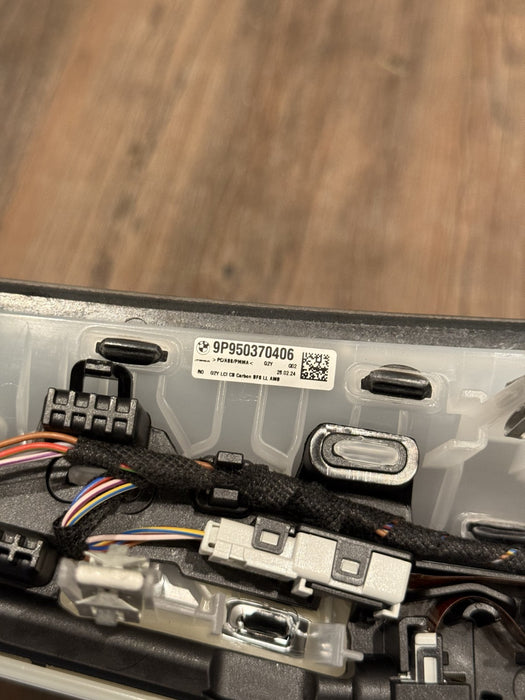 2024 BMW M3 M4 G80 G82 CARBON FIBER DASH AIR VENT SHIFTER BEZEL CONSOLE STORAGE