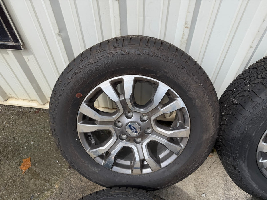 *NEW* FORD RANGER TAKE OFF WHEELS RIMS TIRES HANKOOK DYNAPRO ATM 265/60R18