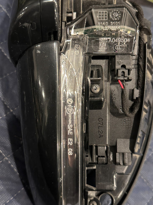 2015 JAGUAR F TYPE DRIVER LEFT MIRROR OEM *FLAWS/READ*