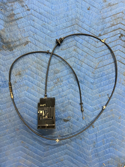 2016 NISSAN TITAN XD HOOD PULL LOCK LATCH RELEASE CABLE OEM