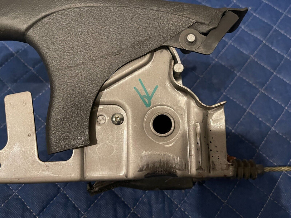 2017 NISSAN 370Z NISMO EMERGENCY E BRAKE HAND LEVER W GUN METAL GREY BUTTON OEM