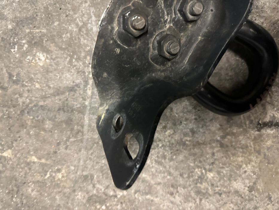 2017-2022 FORD F250 F350 F450 FRONT BUMPER ALL BLACK LEFT & RIGHT TOW HOOKS OEM