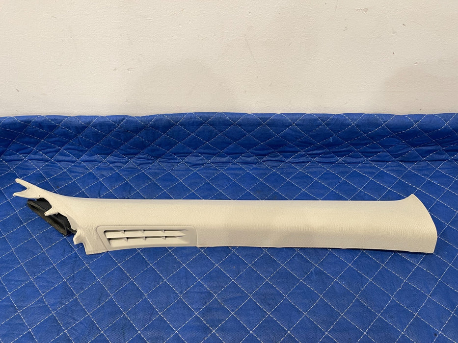 2017 INFINITI Q50 RED SPORT FRONT LEFT & RIGHT A PILLAR TRIM PANELS OEM