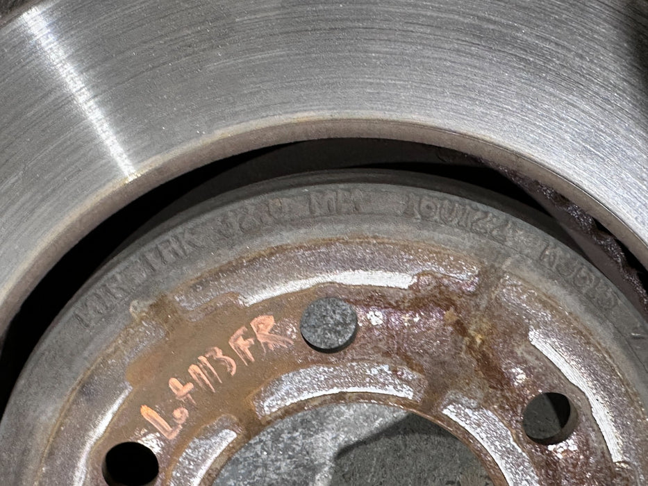 2019 FORD F150 RAPTOR FRONT RIGHT BRAKE ROTOR DISC OEM