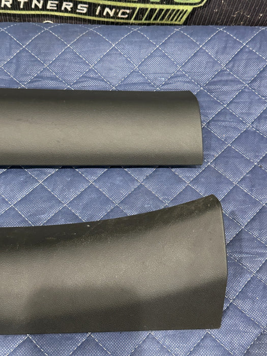 2014 AUDI R8 OEM LEFT RIGHT INNER DOOR SILL SCUFF PLATE COVER TRIM 420 853 906