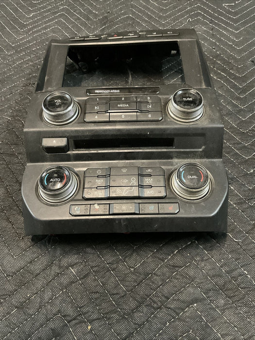 2017 FORD F250 F350 PLATINUM RADIO A/C HVAC CONTROL ASSEMBLY OEM~BURNED DAMAGE~