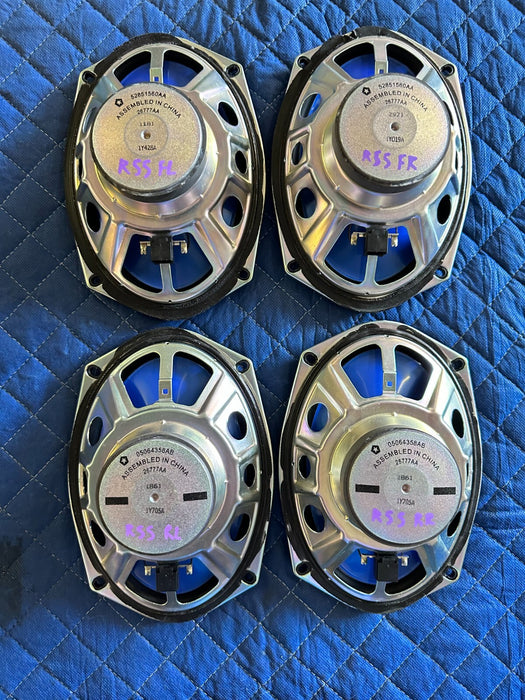 2022 RAM 1500 TRX FRONT REAR DOOR HEADLINER DASH ALPINE FULL SPEAKER SET OEM