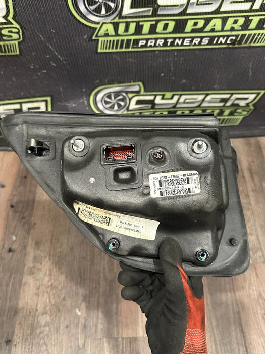 2017-2022 FORD F250 F350 F450 XLT PASSENGER RIGHT TOW MIRROR OEM ~FIRE DAMAGE~