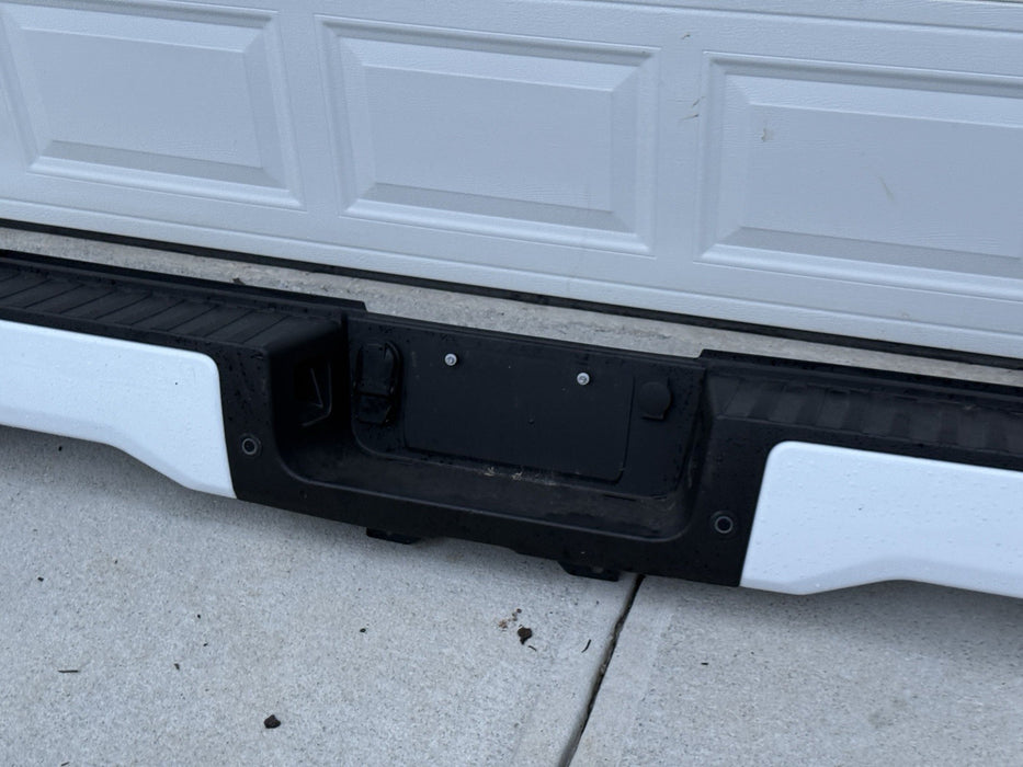 2023 2024 2025 FORD F250 F350 FRONT REAR BUMPERS OXFORD WHITE OEM GENUINE