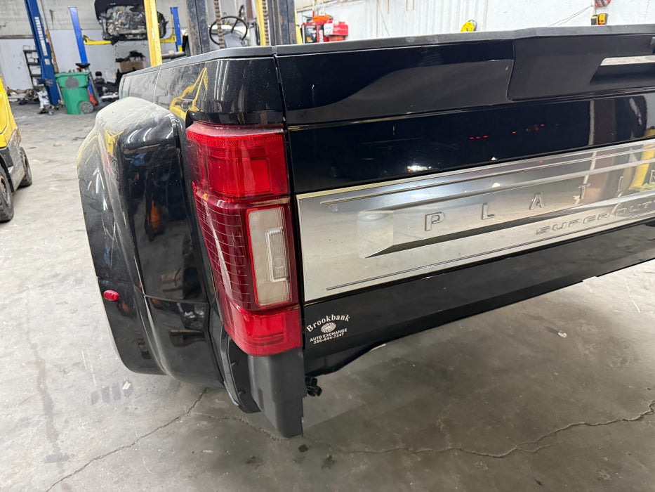 2020 2021 2022 FORD F250 F350 F450 PLATINUM TAILGATE W/ STEP AGATE BLACK
