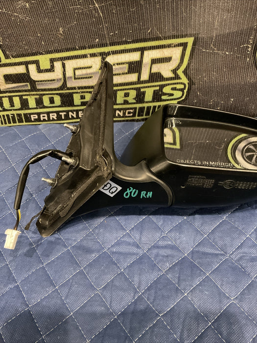 2019 NISSAN 370Z RIGHT PASSENGER SIDE DOOR MIRROR OEM 2009-2020