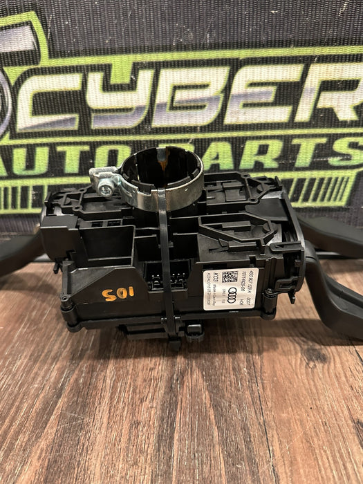 2021 AUDI R8 CLOCKSPRING TURN SIGNAL WIPER SWITCH ASSEMBLY OEM *FLAWS 5-6*