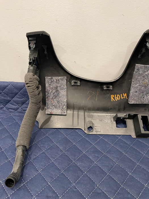 2017 INFINITI Q50 RED SPORT LOWER DRIVER LEFT KNEE PANEL TRIM W/ HOSE OEM