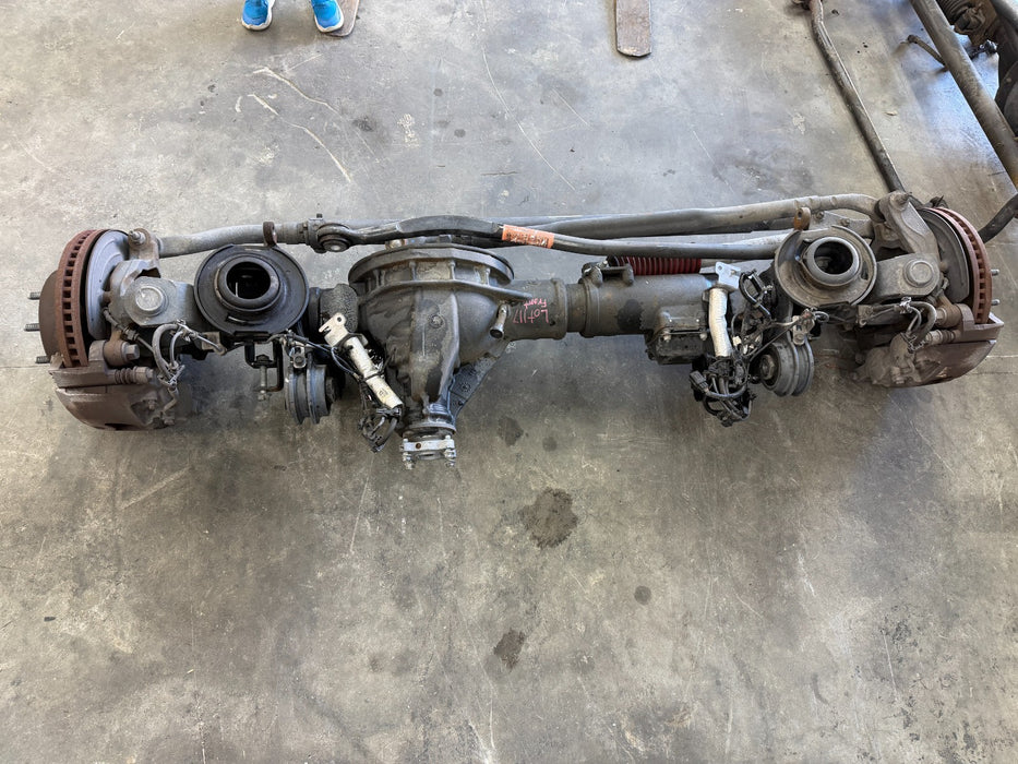 2021 RAM 2500 3500 3.73 FRONT AXLE 4X4 58K MILES 2019-2024 COMPLETE WITH ARMS
