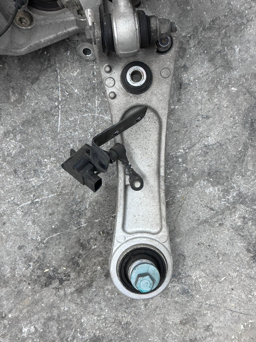 2015 JAGUAR F TYPE FRONT LEFT KNUCKLE SPINDLE OEM EX53-3K186-AB