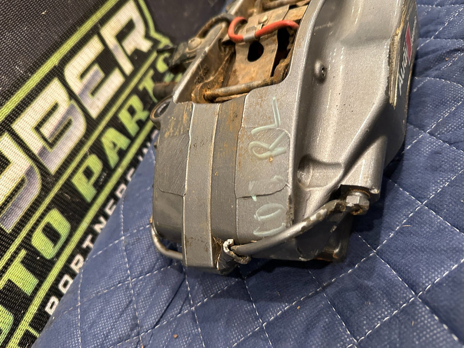 2014 AUDI R8 BREMBO REAR LEFT CARBON CERAMIC BRAKE CALIPER OEM *SCATCHES FLAW*