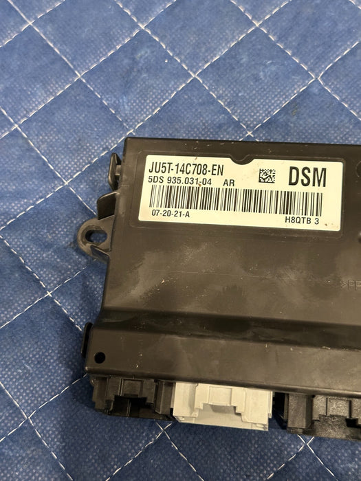 2020-2022 FORD F250 FRONT LEFT FORD MEMORY SEAT MODULE COMPUTER JU5T-14C708-EN