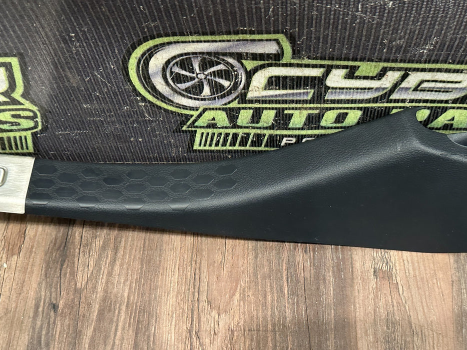 2022 DODGE RAM 2500 3500 REAR RIGHT SILL KICK PLATE TRIM OEM *WEAR 8*