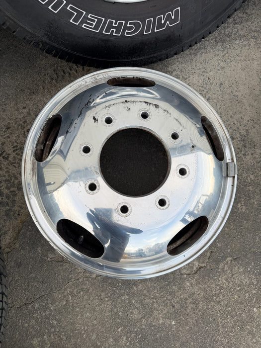 2017-2019 FORD F350 DRW DUALLY WHEELS RIMS TIRES ALUMINUM STEEL 8X200 OEM