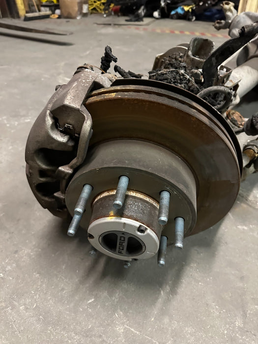 2017-2022 FORD F250 F350 SRW DIESEL FRONT AXLE ASSEMBLY 3.55 (3J) 60K MILES
