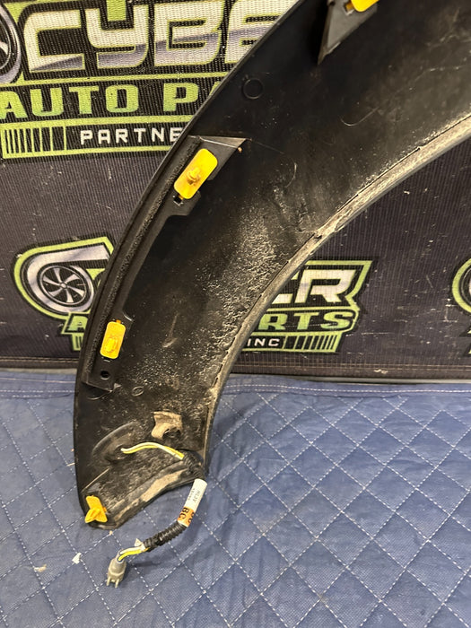 2019 FORD F150 3.5L RAPTOR FRONT RIGHT FENDER FLARE MOULDING OEM *DAMAGE 3-8*