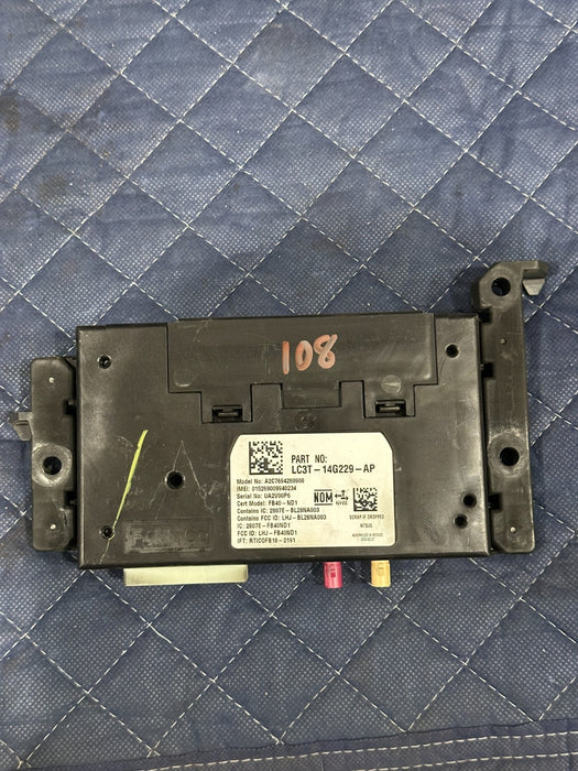 2020 FORD F350 F450 XLT TELEMATICS CONTROL MODULE LC3T 14G229 AP