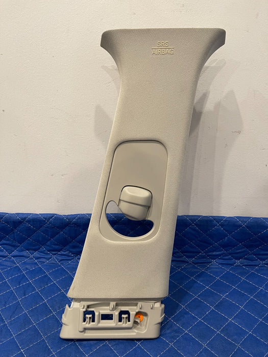 2017 INFINITI Q50 RED SPORT FRONT LEFT & RIGHT UPPER CENTER PILLAR TRIM OEM