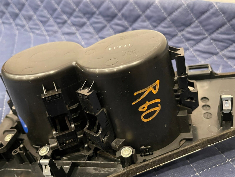 2017 INFINITI Q50 RED SPORT CENTER CONSOLE CUP HOLDER SURROUND TRIM OEM