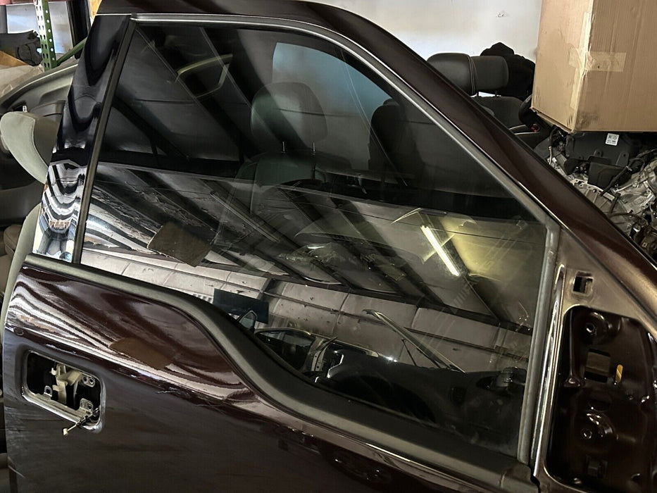 2017-19 FORD F250 F350 FRONT PASSENGER RIGHT DOOR OEM MAGMA RED (E2) *READ DESC