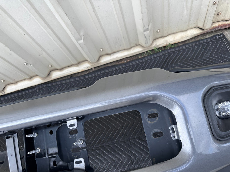 2023 2024 2025 FORD F250 F350 FRONT BUMPER ASSEMBLY CARBONIZED GRAY OEM