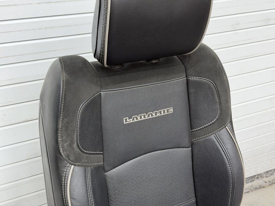 2019-2024 RAM 2500 3500 LARAMIE BLACK LEATHER HEATED COOLED DRIVER SEAT OEM