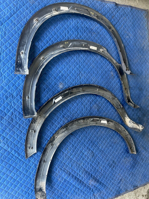 2016 2019 NISSAN TITAN XD RESERVE FRONT & REAR FENDER FLARE SET OEM