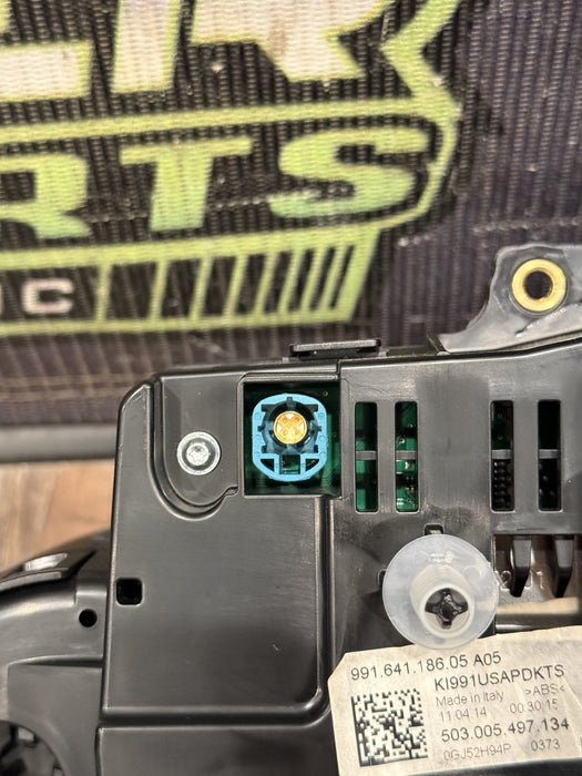 2014 PORSCHE 911 TURBO S 991 INSTRUMENT CLUSTER SPEEDOMETER OEM