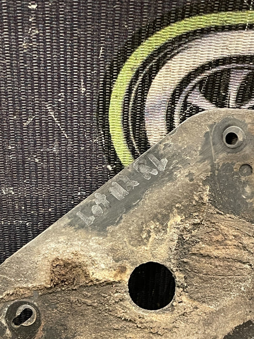 2017 NISSAN TITAN XD RESERVE REAR LEFT AIR DEFLECTOR OEM 93883 EZ30A