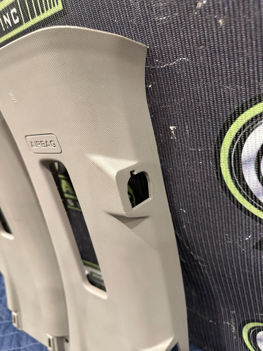 2017 2019 FORD F250 F350 F450 LIMITED LEFT RIGHT UPPER B PILLAR OEM ~SCRATCHES~