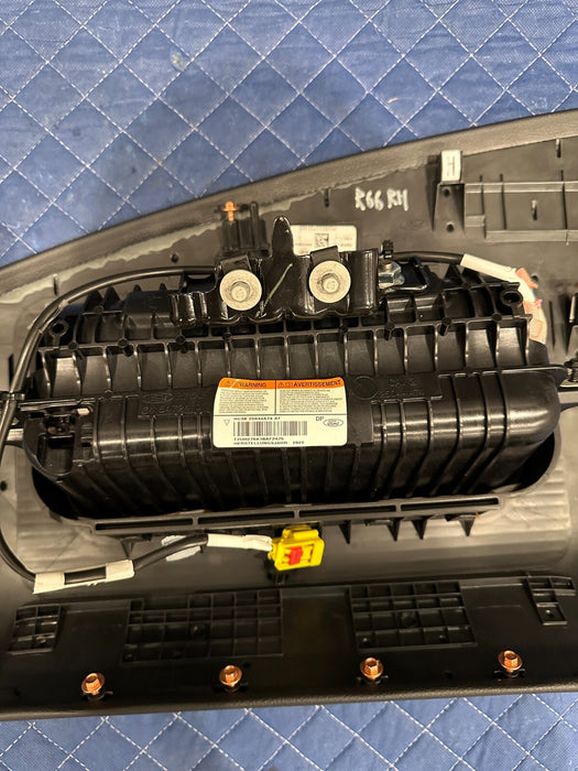 2021-2022 FORD F250 F350 PLATINUM DASH RIGHT TOPPER PAD W/ BROWN STITCHING OEM