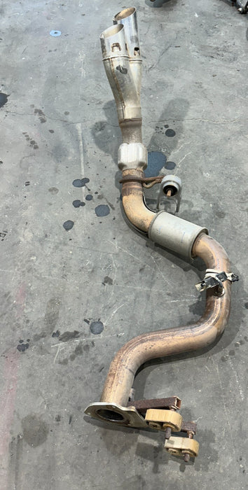 2018 FORD F350 DIESEL 6.7L FACTORY EXHAUST MUFFLER TAIL PIPE OEM 13K MILES